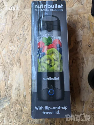 Акумулаторен блендер nutribullet в черно - Мощно екстракторно острие, 475 ml чаша, USB-С, снимка 9 - Други - 47156273