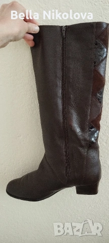 "Немски кожени ботуши Zorndorf №39", снимка 7 - Дамски боти - 53830620