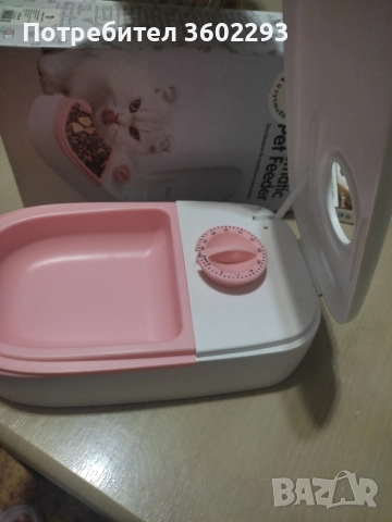 Автоматична хранилка за домашни любимци , снимка 4 - Други стоки за животни - 51550089