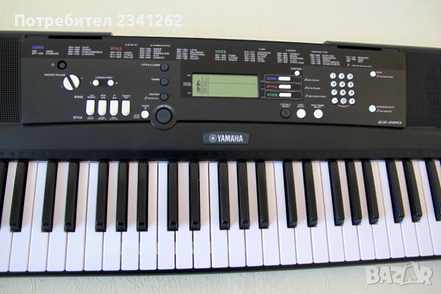 Yamaha – Синтезатор с 5 октави, динамична светеща клавиатура и подарък, снимка 7 - Синтезатори - 53142327