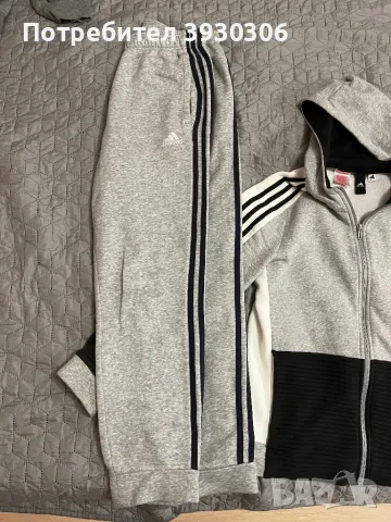 Мъжки спортен екип Adidas (S), снимка 3 - Спортни дрехи, екипи - 47413943