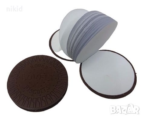 Бележник тефтер бисквитка шоколад ароматизиран шоколадов, снимка 5 - Други - 46003464