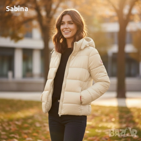 Топло капитонирано яке – практично, стилно и удобно всеки ден. BENETHON, снимка 3 - Якета - 51852425