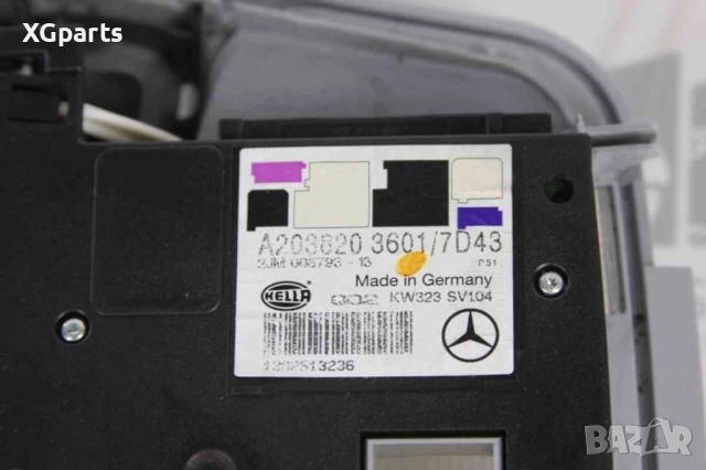 Плафон за Mercedes C-class W203 (2000-2007) A2038203601, снимка 3 - Части - 52314518