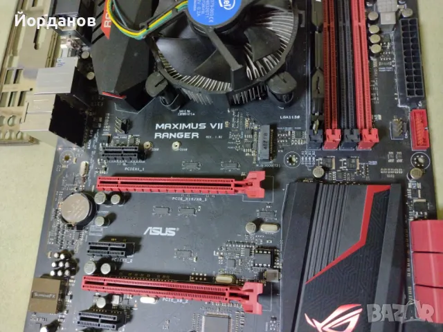 Asus ROG Maximus VII Ranger + i5-4670K+4gb.ram Hyper ddr3, снимка 2 - Дънни платки - 47826766