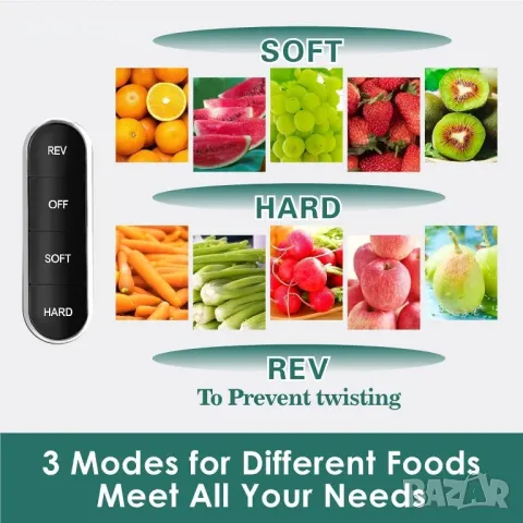 Студенопресоване - сокоизтисквачка Fretta с 2 скорости и тих двигател, снимка 6 - Сокоизстисквачки и цитрус преси - 49866449