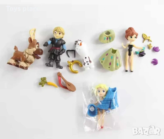 Фигурки за торта Елза и Анна от Замръзналото кралство Frozen, снимка 4 - Фигурки - 50727487
