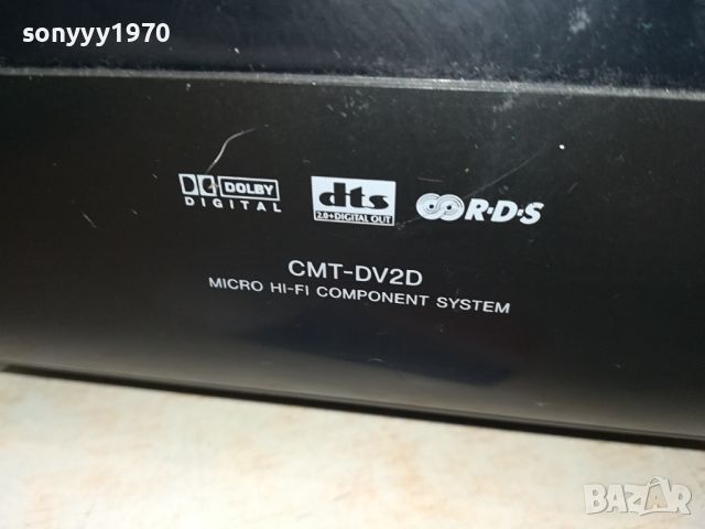 SONY DVD DECK RECEIVER-OPTICAL OUT/AUX 0805241131LNWC, снимка 13 - Ресийвъри, усилватели, смесителни пултове - 45632448