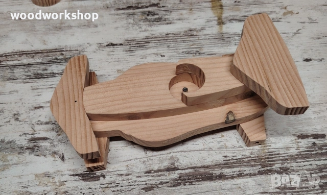дървен болид, направи си сам, играчка за сглобяване, DIY играчки , снимка 4 - Конструктори - 53104115