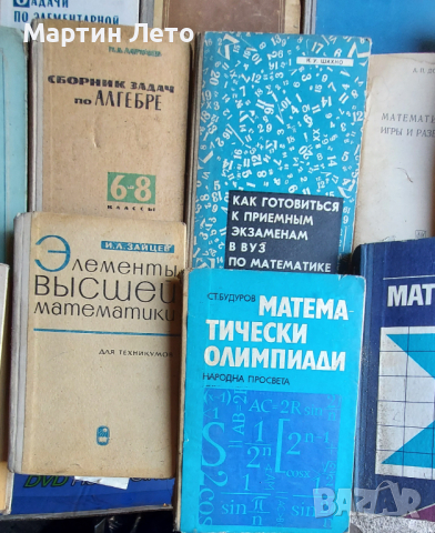 Стари руски учебници по математика, алгебра, снимка 9 - Антикварни и старинни предмети - 45041424
