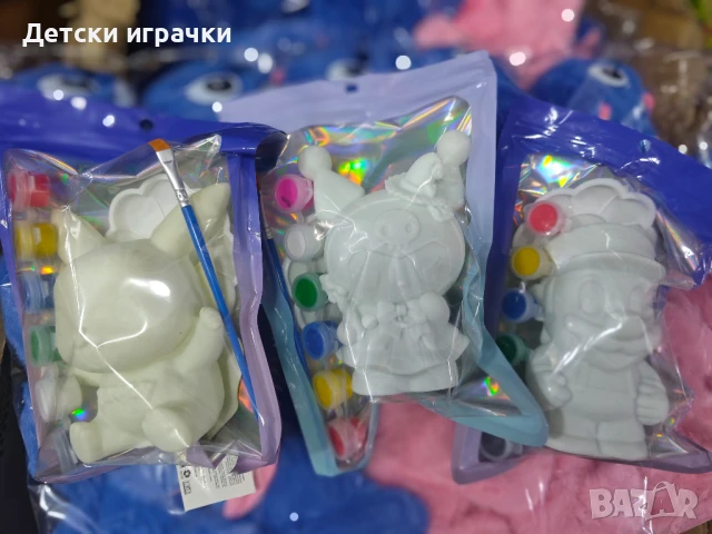 Фигурки за оцветяване Куроми, Пикачу, Супер Марио, снимка 2 - Фигурки - 50500607