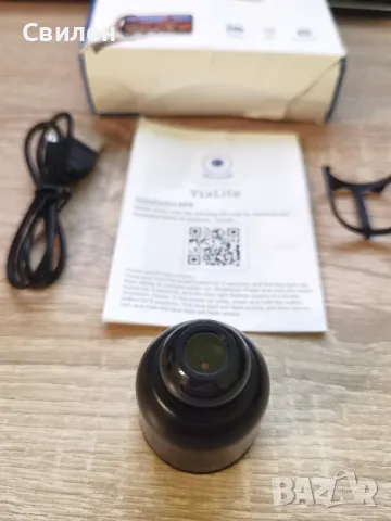 X5 Мини скрита Wifi камера 1080p YsxLite app, снимка 2 - IP камери - 47871140