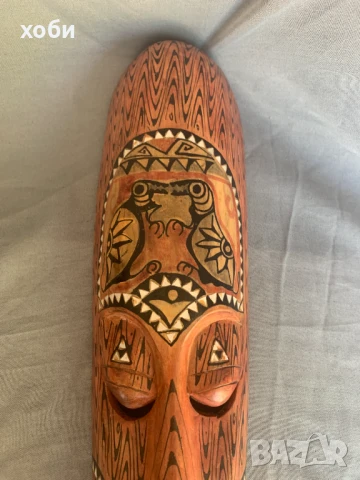 африканска маска, снимка 4 - Антикварни и старинни предмети - 51265925