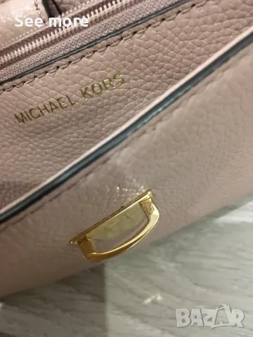 MICHAEL KORS оригинална чанта пепел от рози, снимка 8 - Чанти - 47056496