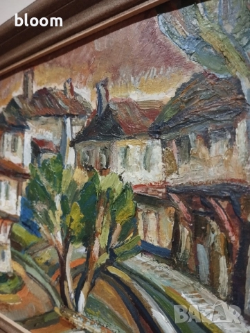 Картина "Село" , снимка 6 - Картини - 52195171