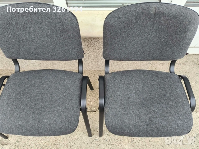 Посетителски столове – офис столове 4 броя, снимка 4 - Столове - 54272393