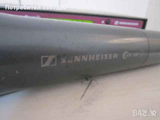 Sennheiser ew 100 G2 безжичен микрофон с куфар, снимка 6 - Микрофони - 48526715