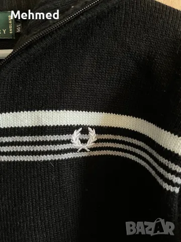 Fred Perry Пуловер - M/L, снимка 4 - Пуловери - 47444414