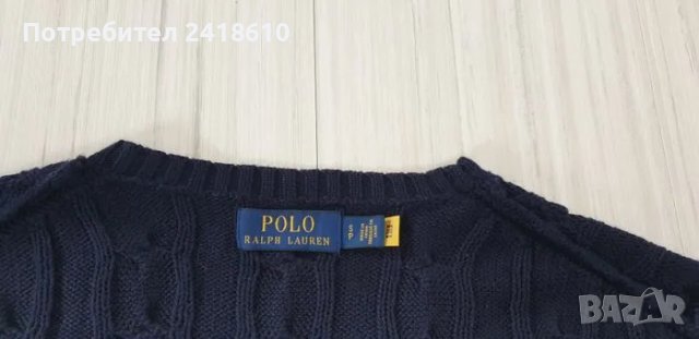 POLO Ralph Lauren Cable Cotton / Knit Mens Size S НОВО! ОРИГИНАЛ! Мъжки Пуловер!, снимка 10 - Пуловери - 48055778