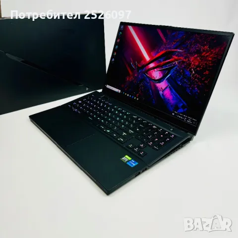 ASUS ROG Zephyros S17/17,3” 4K 165Hz/RTX 3080 16GB DDR6/i7-11800H/2TB, снимка 2 - Лаптопи за игри - 47073032