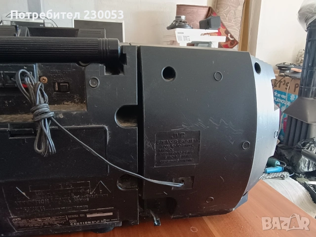jvc pc- w100 (радиокасетофон , снимка 3 - Радиокасетофони, транзистори - 53743139