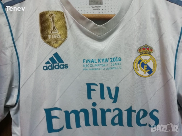 Реал Мадрид Роналдо Финал 2018 Шампионска Лига оригинална тениска фланелка Real Madrid Ronaldo      , снимка 5 - Тениски - 51831871