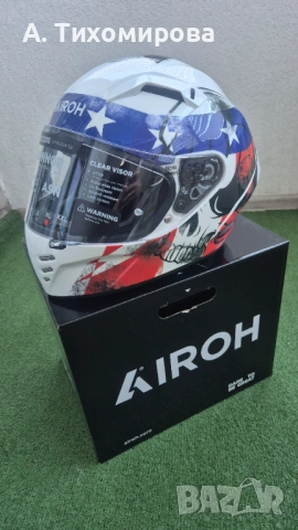 Каска AIROH CONNOR NATION GLOSS - нови с кутия L и XL