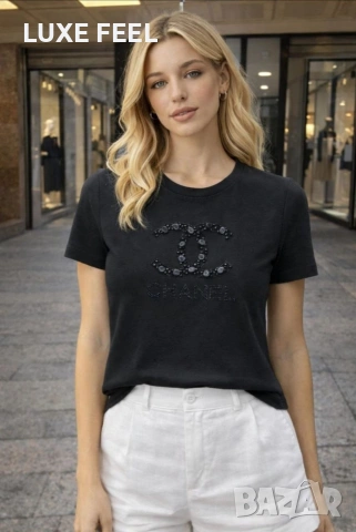 CHANEL 💎Дамска Тениска 