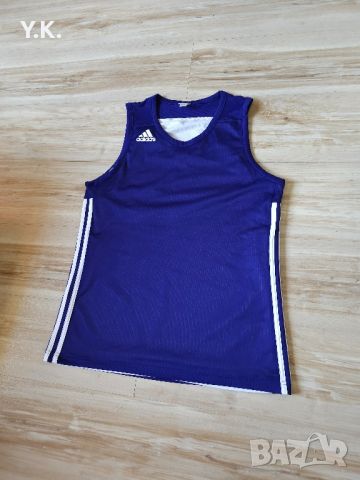 Оригинален мъжки двулицев потник Adidas x F.C. Real Madrid, снимка 2 - Тениски - 46272401