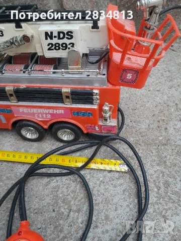 Dickie пожарна, снимка 5 - Коли, камиони, мотори, писти - 50992159