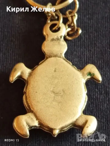 Красив ключодържател метална костенурка 🐢 подходящ аксесоар за раници 26403, снимка 5 - Други - 50077089