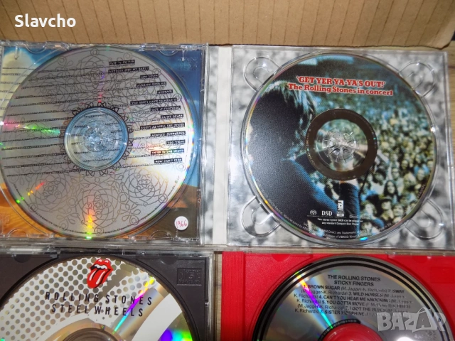 Компакт дискове на рок групата - The Rolling Stones/ 5 албума/ 5 БРОЯ, снимка 3 - CD дискове - 37954236