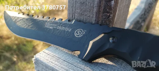 Сериозен нож Columbia , снимка 2 - Ножове - 46830945