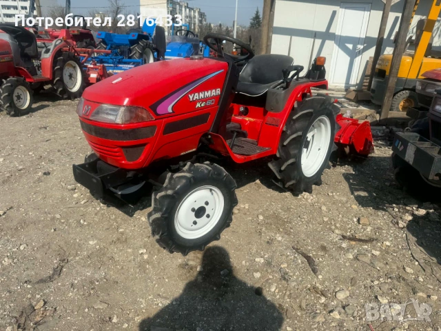 Трактор YANMAR Ke60 4x4, снимка 2 - Селскостопанска техника - 53976529