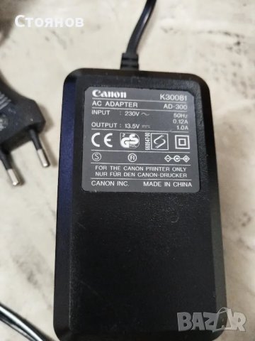 Зарядно Canon K30080  13.5V, снимка 5 - Друга електроника - 49364100