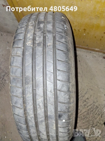 Продавам 4 бр. Bridgestone Turanza T005 - 195/65 R15 (DOT 2022) – Като нови!, снимка 4 - Гуми и джанти - 54288238