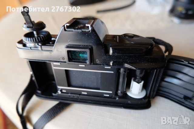 Minolta x-300s & Minolta MC ROKKOR-PF 55mm f1.7 lens. MD Mount, снимка 6 - Фотоапарати - 53810338