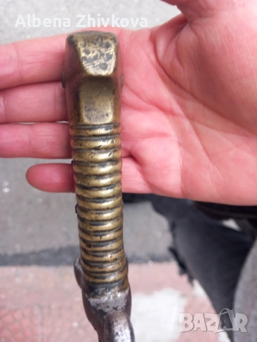 саблен щик нож - френски , снимка 7 - Антикварни и старинни предмети - 52007416