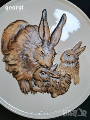 декоративна порцеланова чиния Goebel 27/2, снимка 5 - Декорация за дома - 51474470