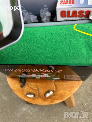 Покер комплект в метална кутия, снимка 4 - Други игри - 53844201