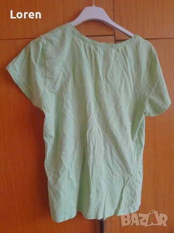 Подарявам!Тениска цвят мента , снимка 3 - Тениски - 53969732