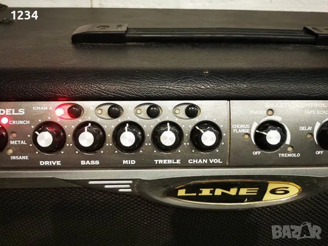 Усилвател за китара кубе Line6 SPIDER II 210 STEREO 120W вградени ефекти, снимка 4 - Китари - 47317124