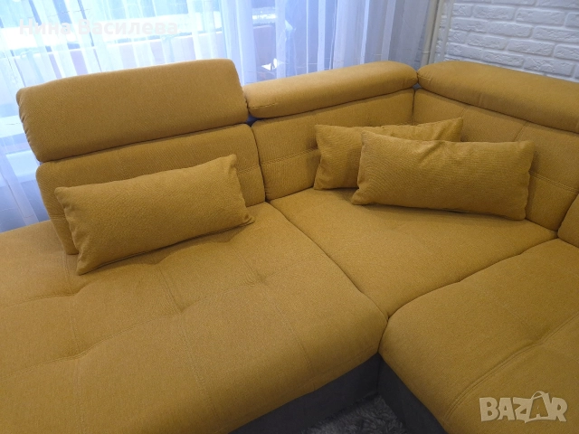 Ъглов диван , снимка 11 - Дивани и мека мебел - 52905827