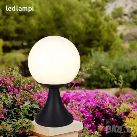 Градински Стълб Единичен 33cm - ПРОМОЦИЯ, снимка 7 - Външни лампи - 50130016