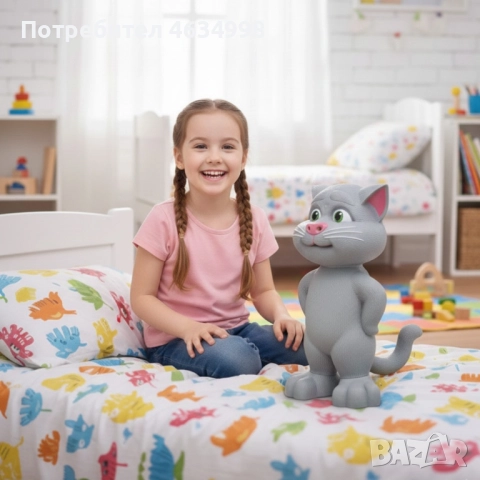 Talking Tom Интерактивен говорящ котарак