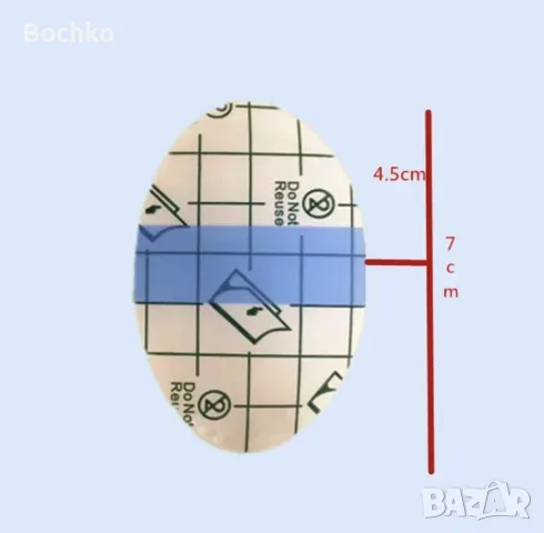 Водоустойчиви еднократни лепенки за уши за деца, снимка 4 - Други - 50309249