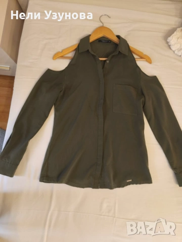 Дамски блуза, риза и спортен сутиен, Mohito, снимка 4 - Ризи - 53273248