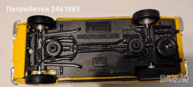 1/32 метална колекционерска количка Bburago Ford Capri 2600RS, снимка 7 - Колекции - 54127836