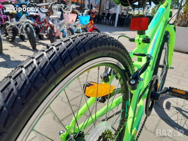 CROSS Велосипед 20" SPEEDSTER зелен, снимка 10 - Велосипеди - 53839015