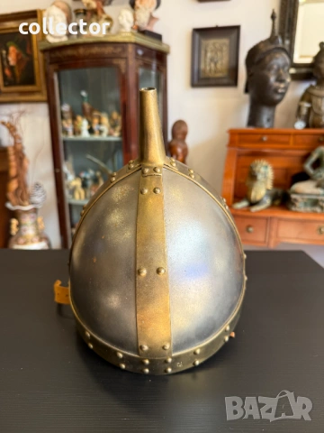 Средновековен шлем / каска / броня. №7910, снимка 5 - Антикварни и старинни предмети - 53678312